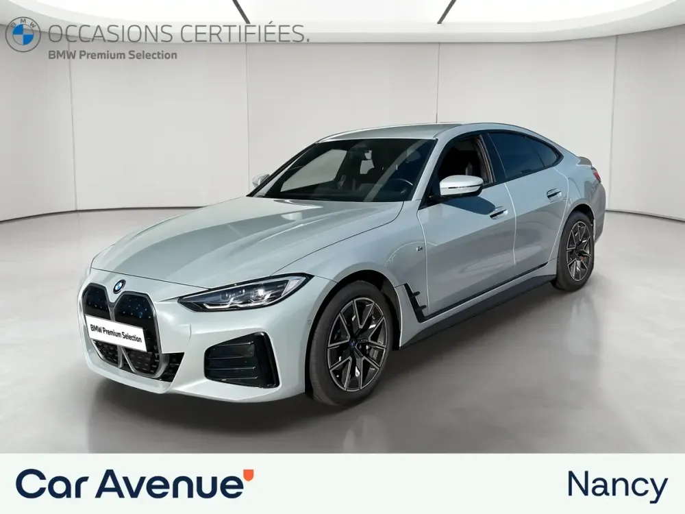 BMW i4 gris d'occasion