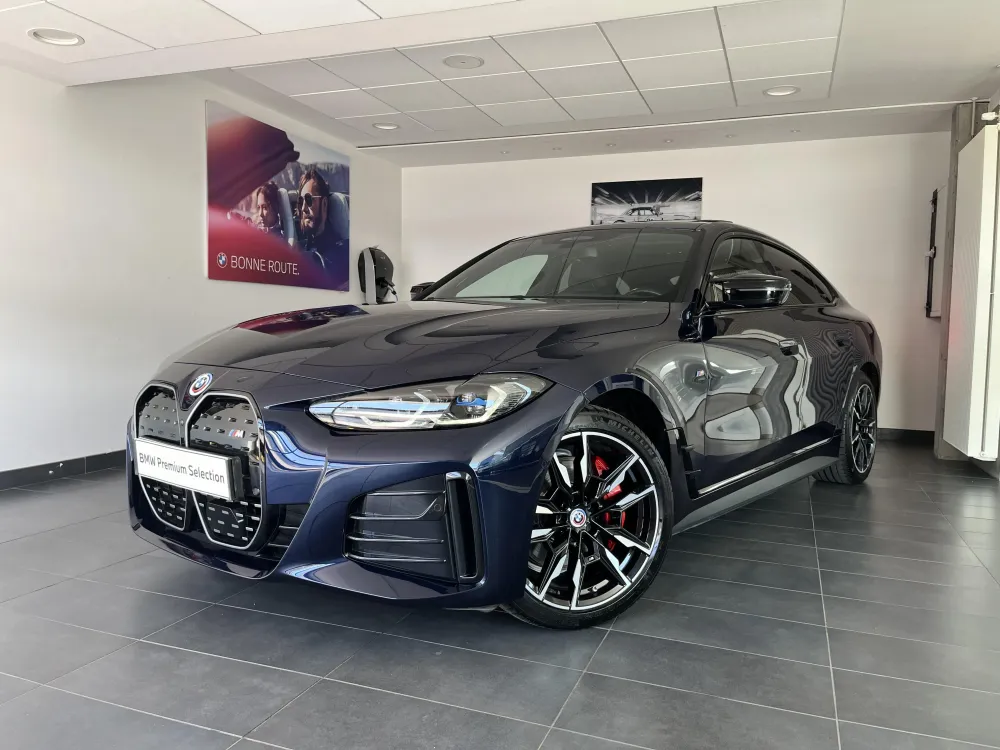 BMW i4 G26 bleu d'occasion