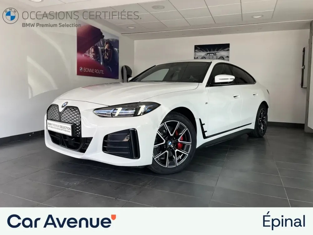 BMW i4 blanc d'occasion