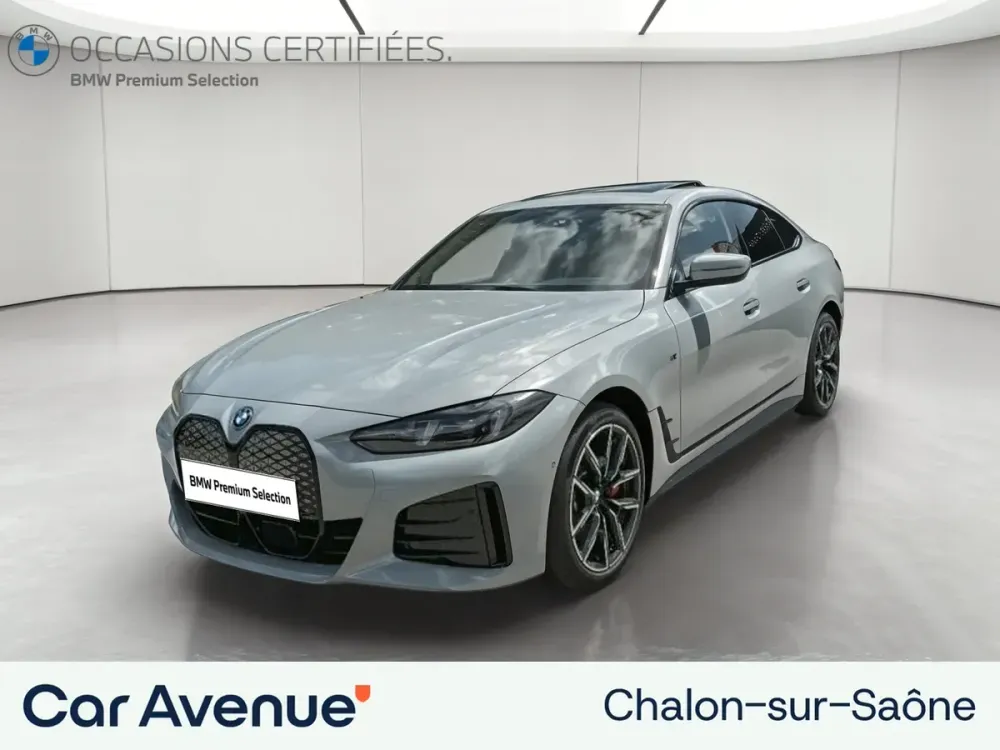 BMW i4 gris d'occasion