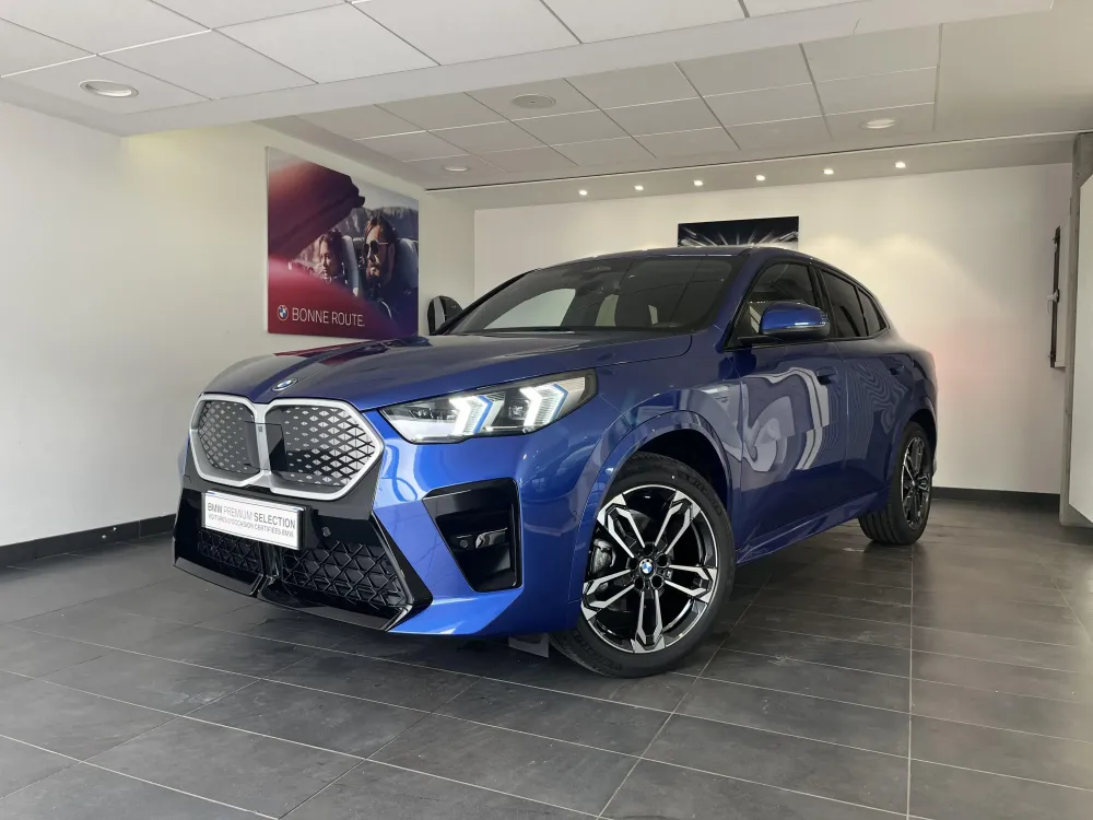 BMW iX2 U10 bleu d'occasion