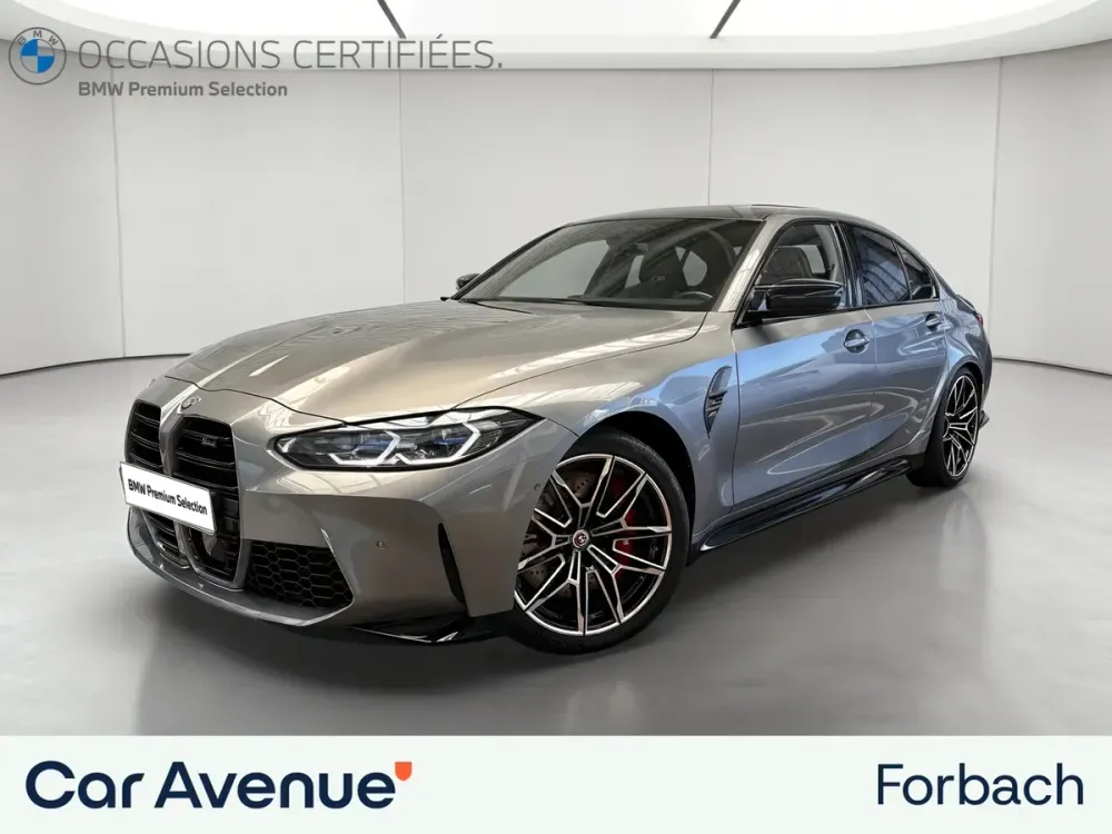 BMW M3 COMPETITION G80 gris d'occasion