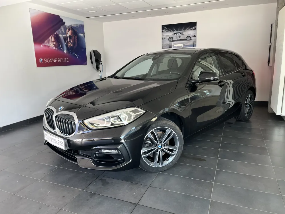 BMW Série 1 noir d'occasion