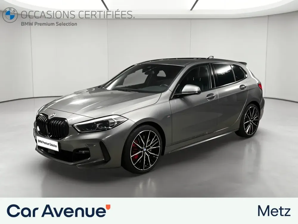 BMW Série 1 gris d'occasion