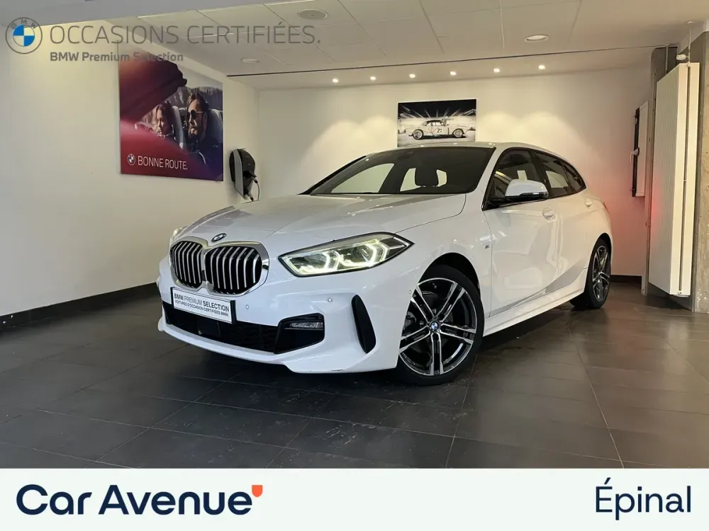 BMW Série 1 blanc d'occasion