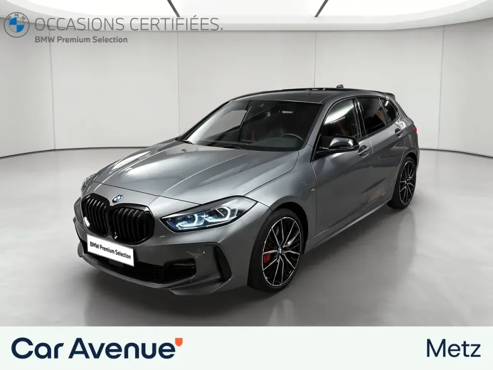 BMW Série 1 gris d'occasion