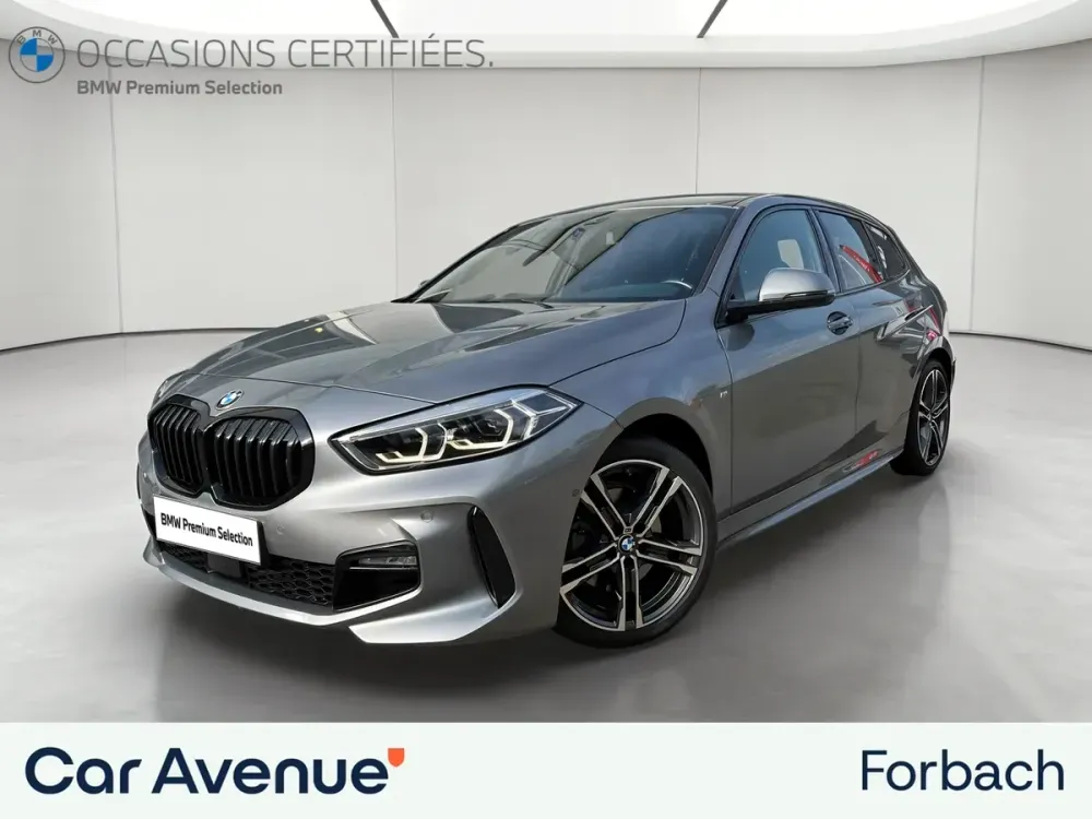 BMW Série 1 gris d'occasion