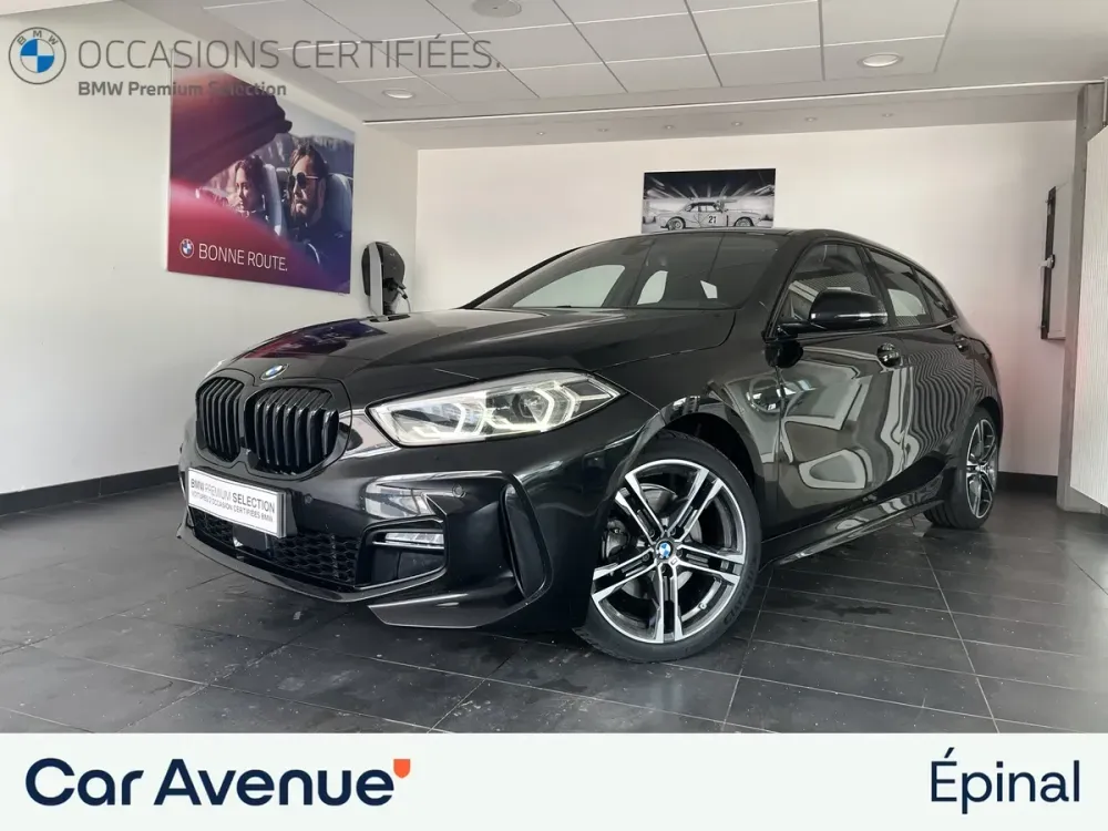 BMW Série 1 noir d'occasion