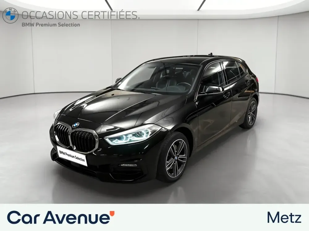BMW Série 1 noir d'occasion