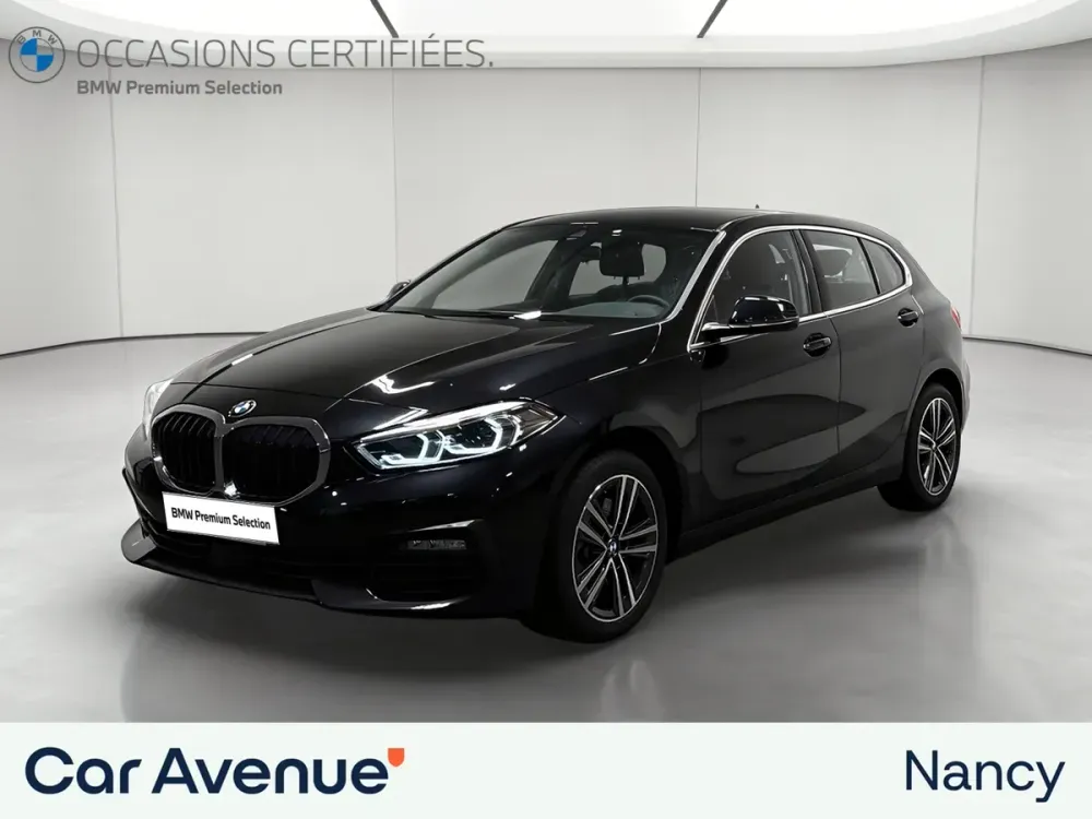 BMW Série 1 noir d'occasion