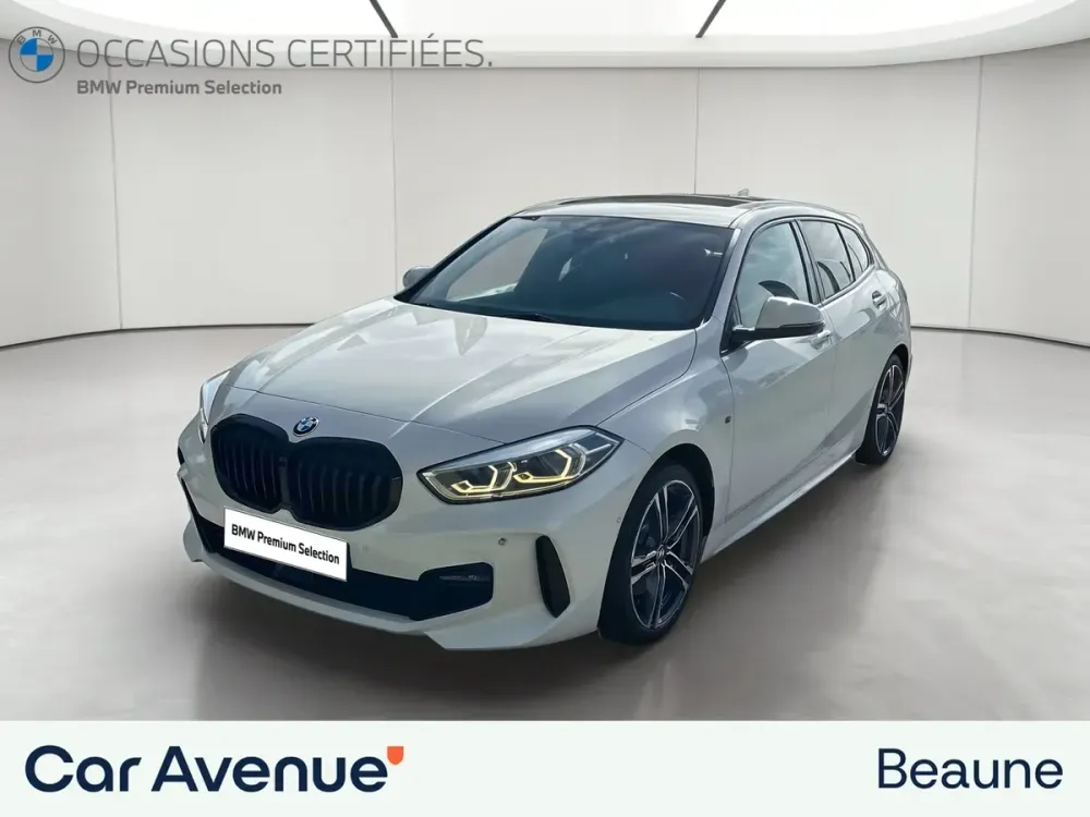 BMW Série 1 blanc d'occasion