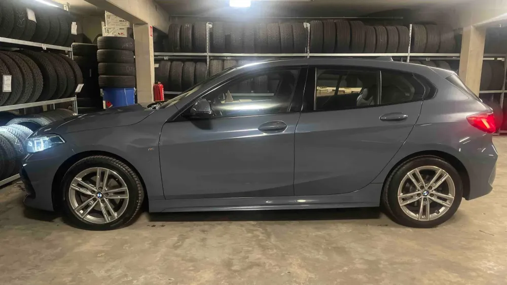 BMW Série 1 gris d'occasion