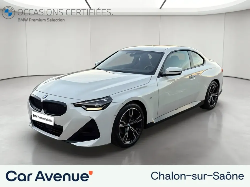 BMW Série 2 Coupé blanc d'occasion