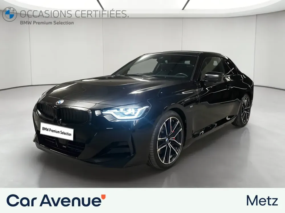 BMW Série 2 Coupé noir d'occasion