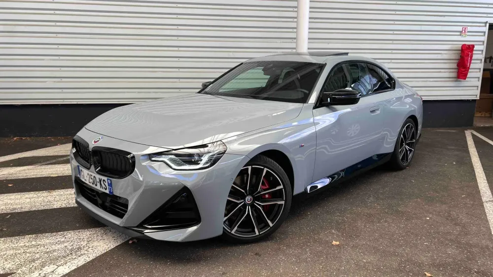 BMW Série 2 Coupé gris d'occasion