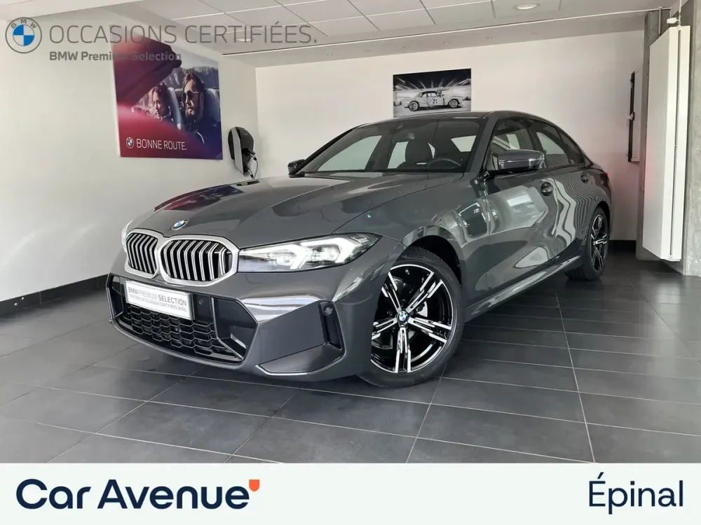 BMW Série 3 gris d'occasion