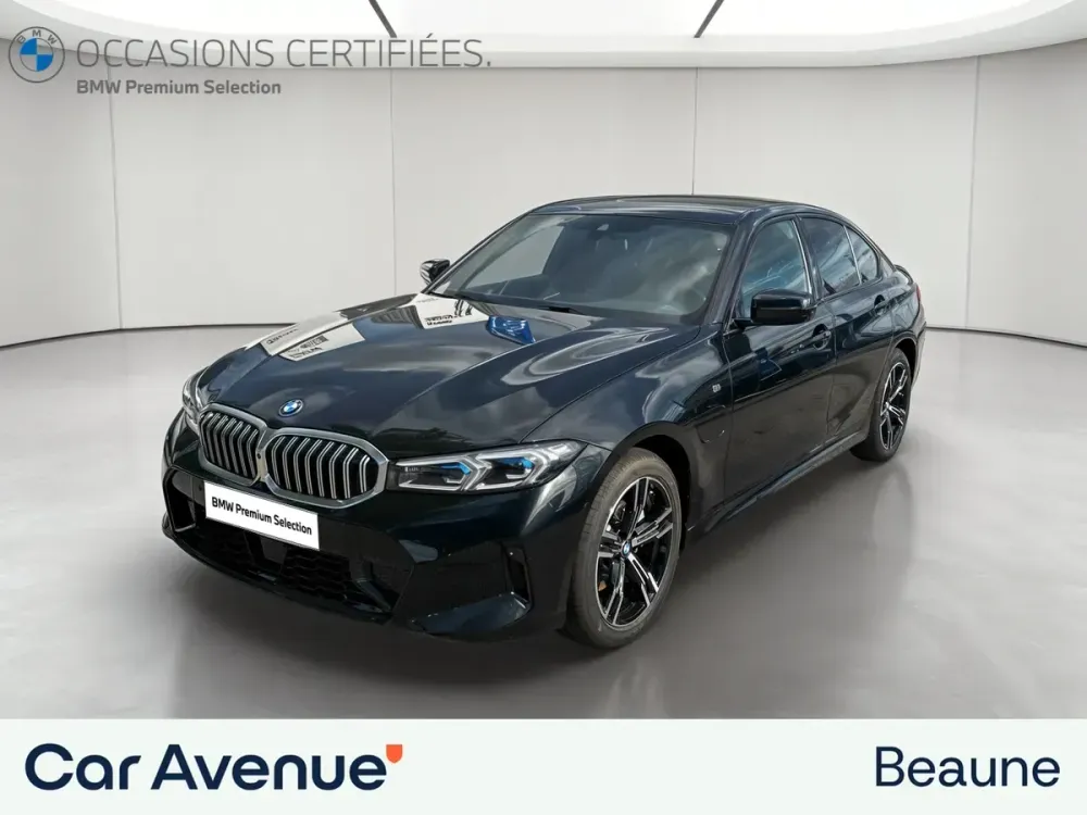 BMW Série 3 noir d'occasion