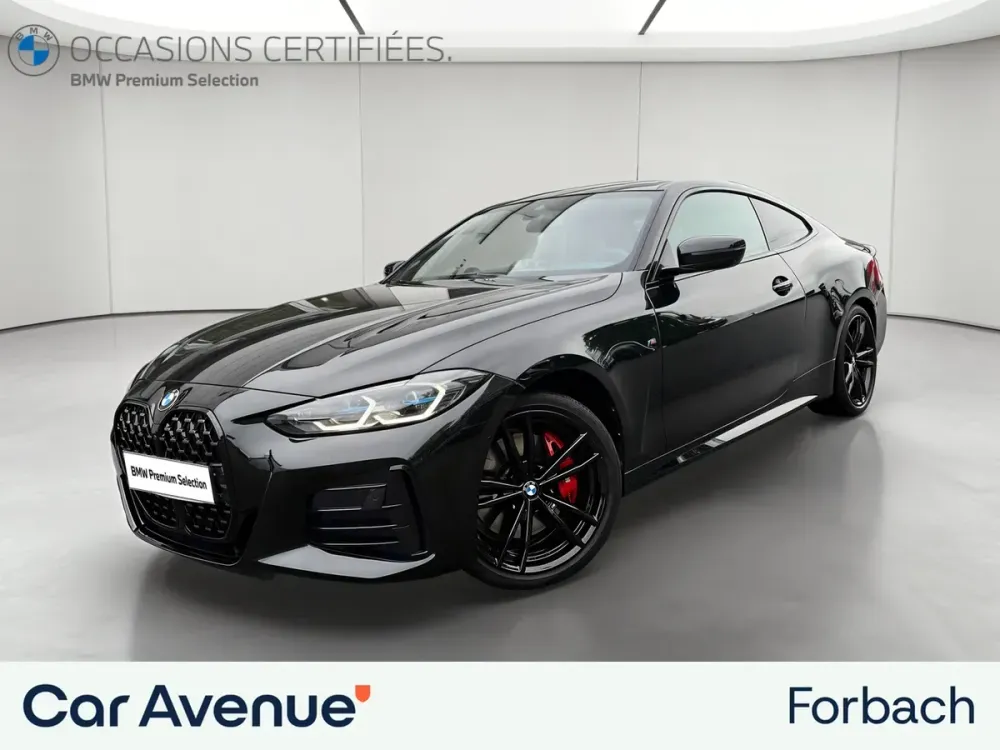 BMW Série 4 Coupé noir d'occasion
