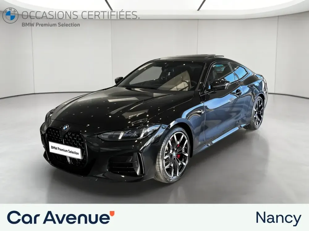BMW Série 4 Coupé noir d'occasion