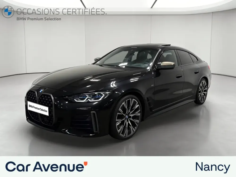 BMW Série 4 Gran Coupé noir d'occasion