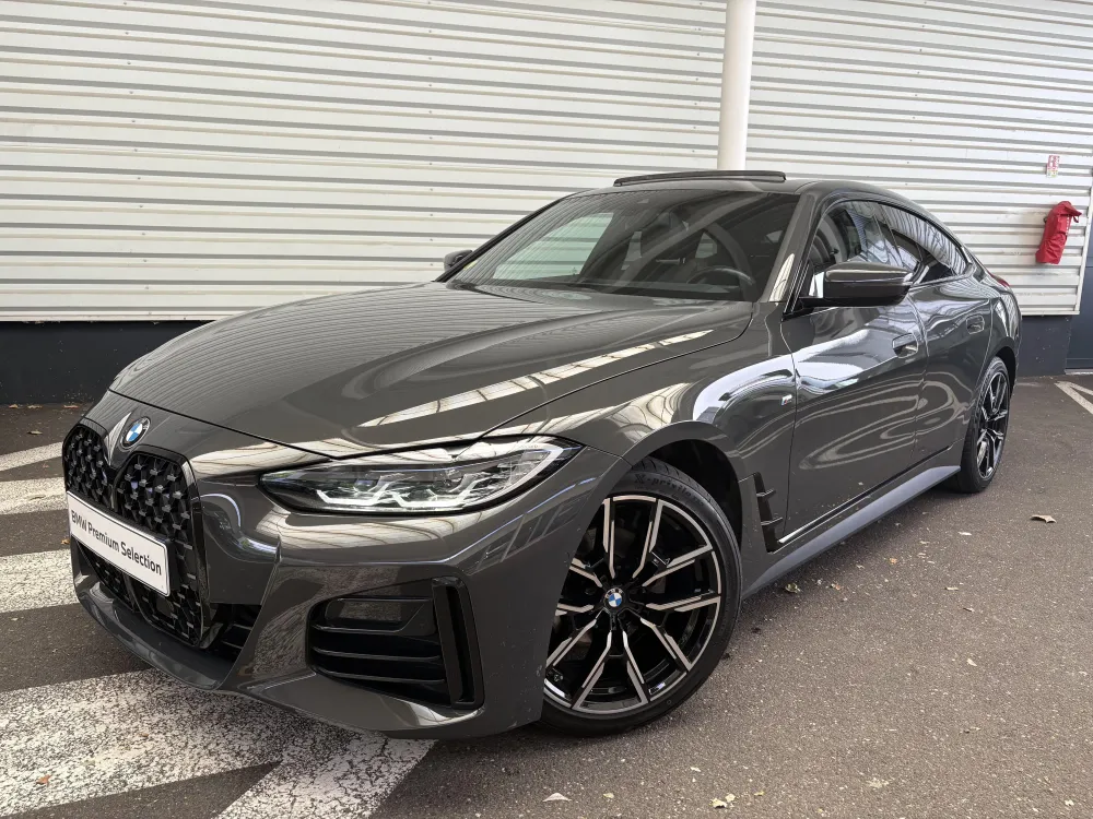 BMW Série 4 Gran Coupé gris d'occasion
