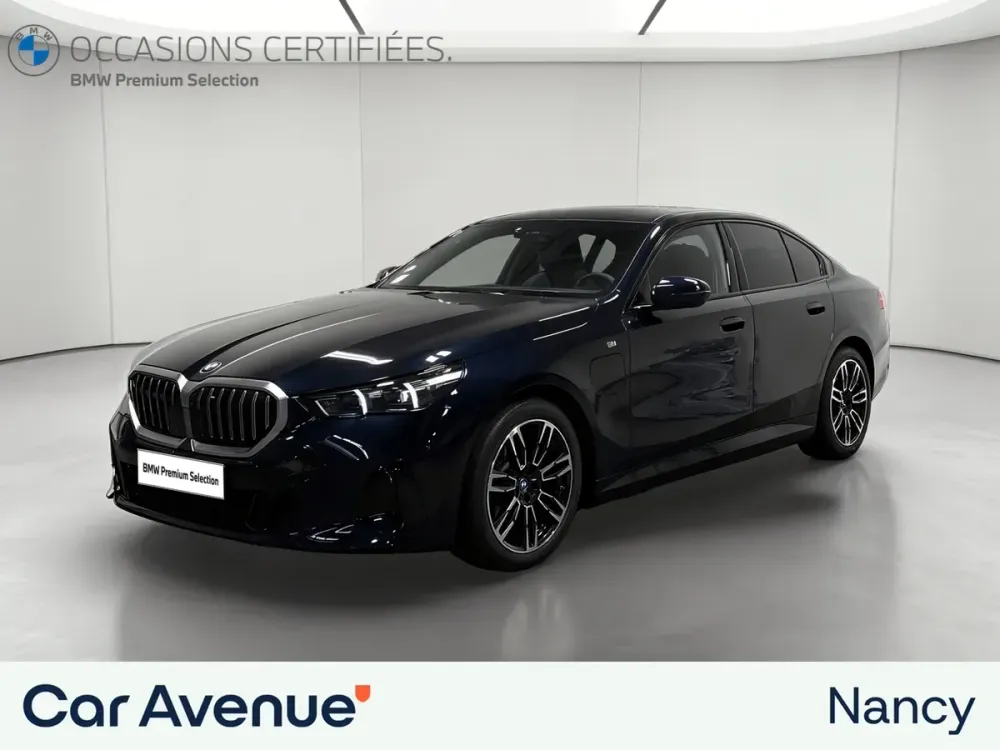 BMW Série 5 bleu d'occasion