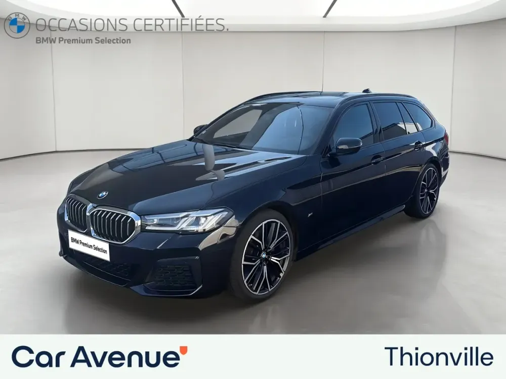 BMW SERIE 5 TOURING G31 LCI noir d'occasion