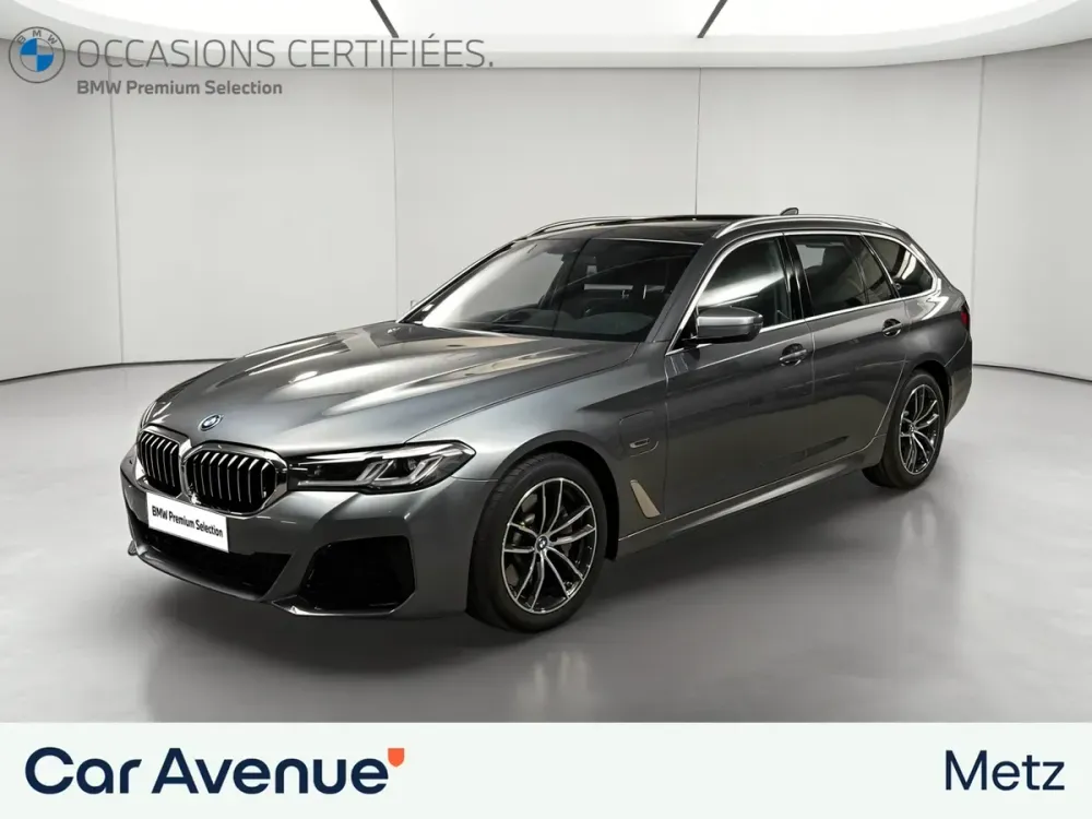 BMW Série 5 Touring gris d'occasion