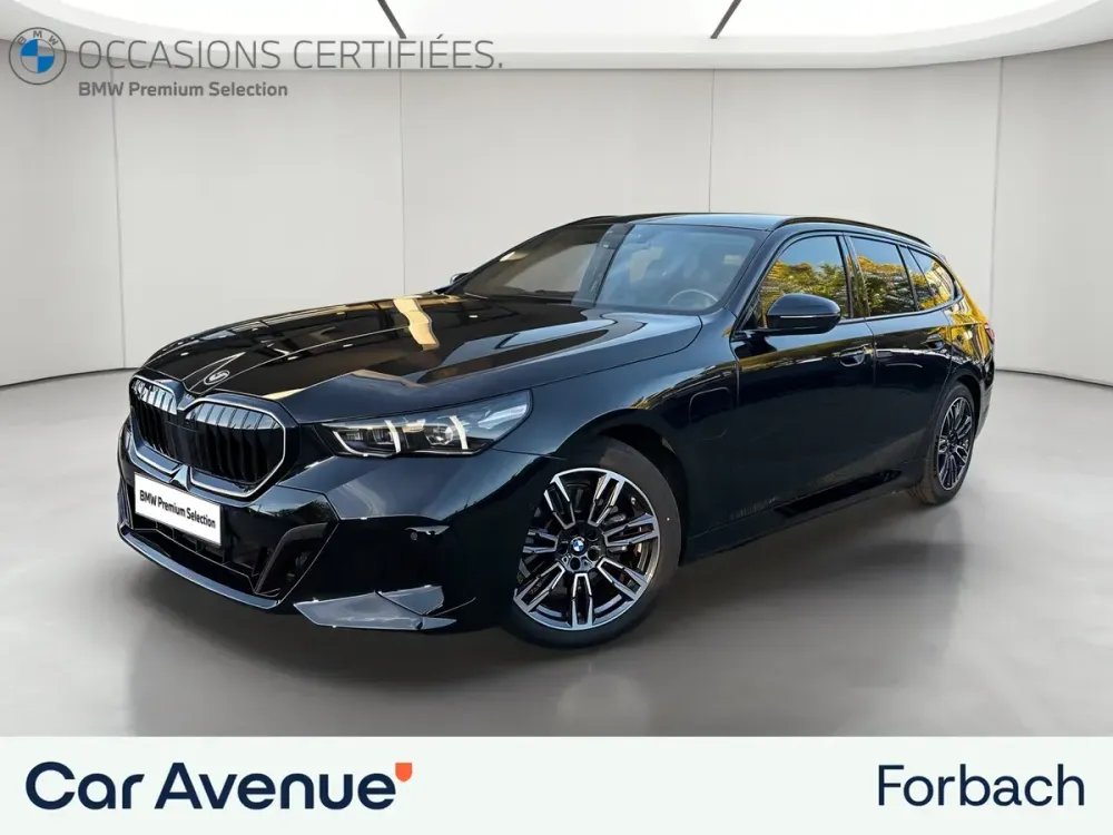 BMW Série 5 Touring noir d'occasion