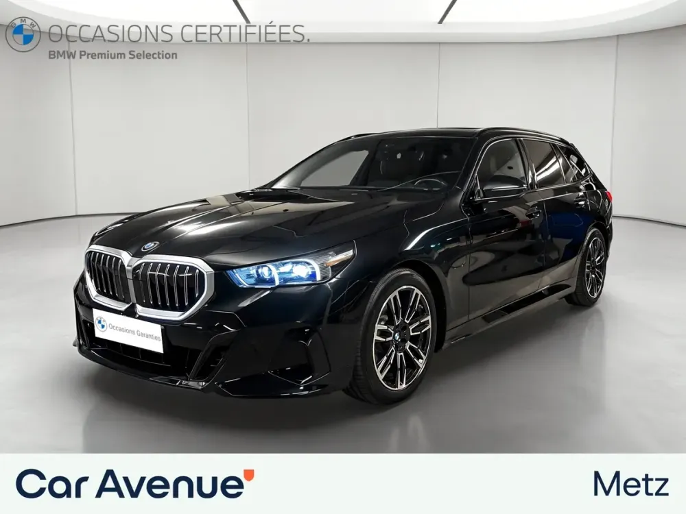 BMW Série 5 Touring noir d'occasion