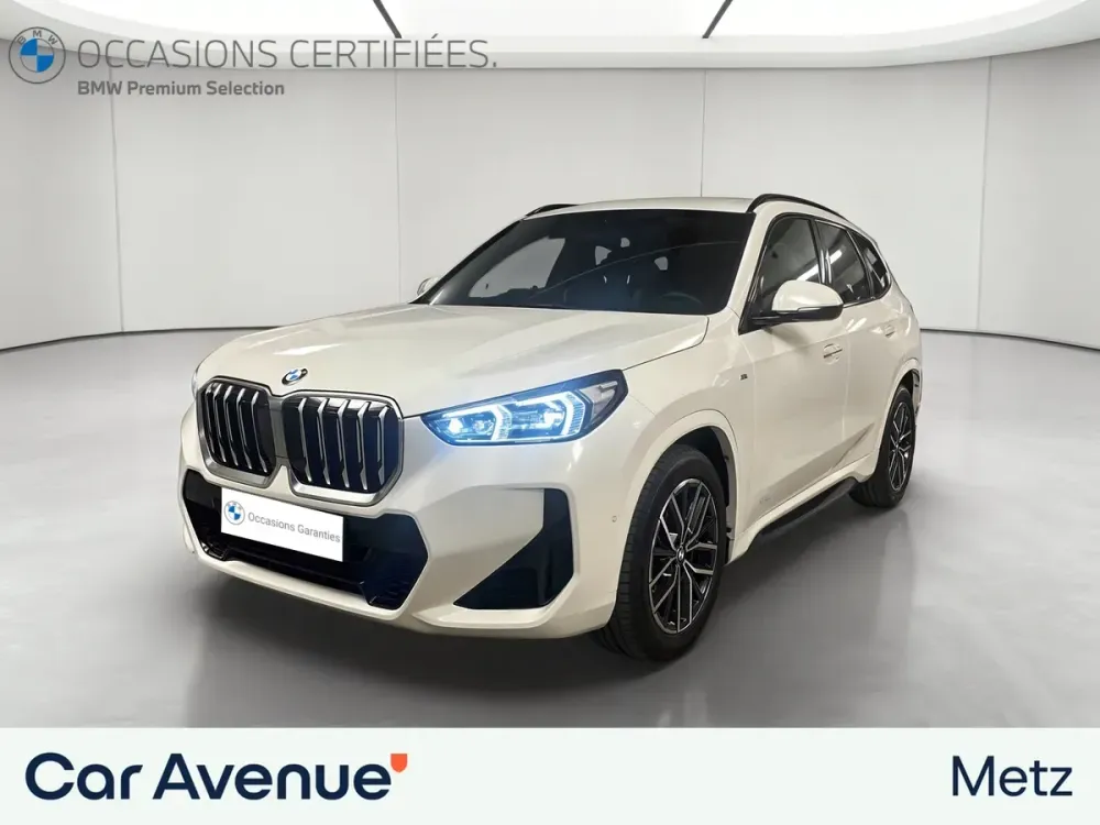 BMW X1 blanc d'occasion