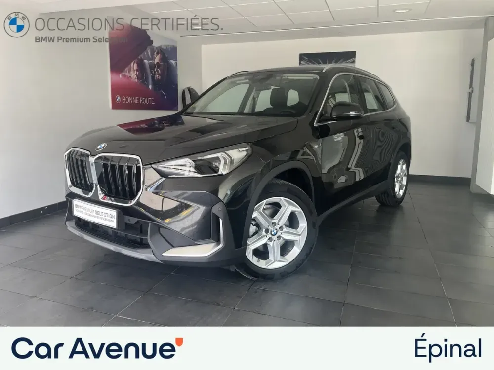 BMW X1 noir d'occasion