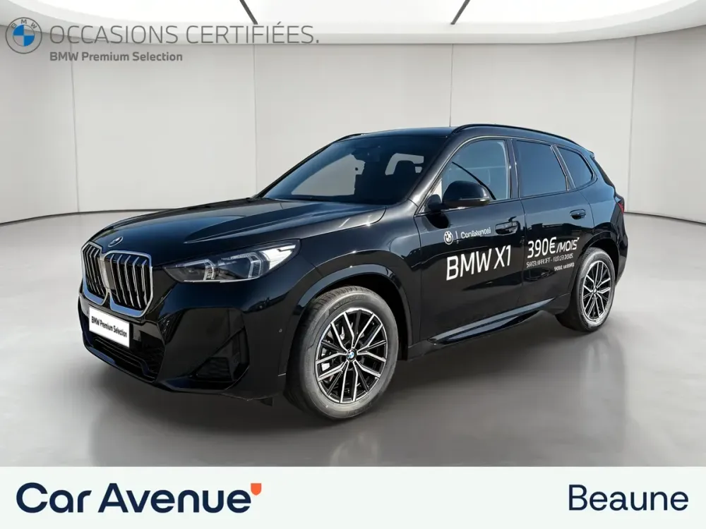 BMW X1 saphirschwarz metallisé neuf
