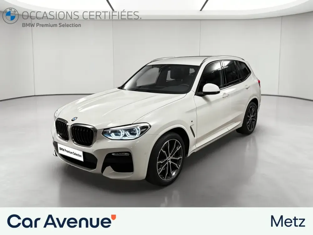 BMW X3 G01 blanc d'occasion
