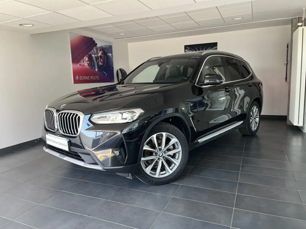 BMW X3 noir d'occasion