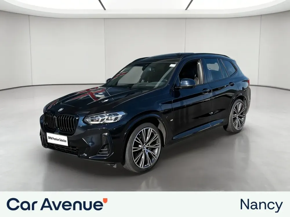 BMW X3 noir d'occasion