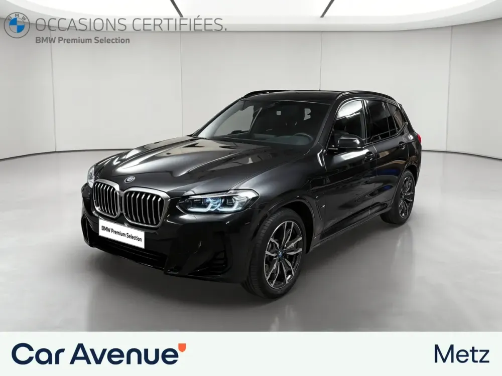 BMW X3 gris d'occasion