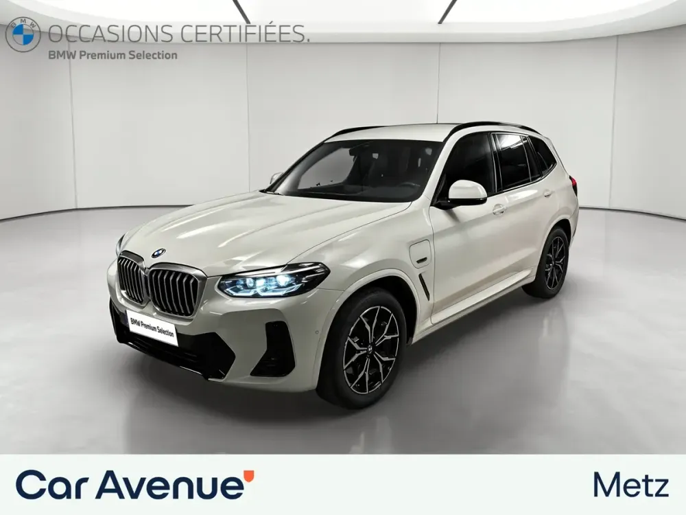 BMW X3 blanc d'occasion