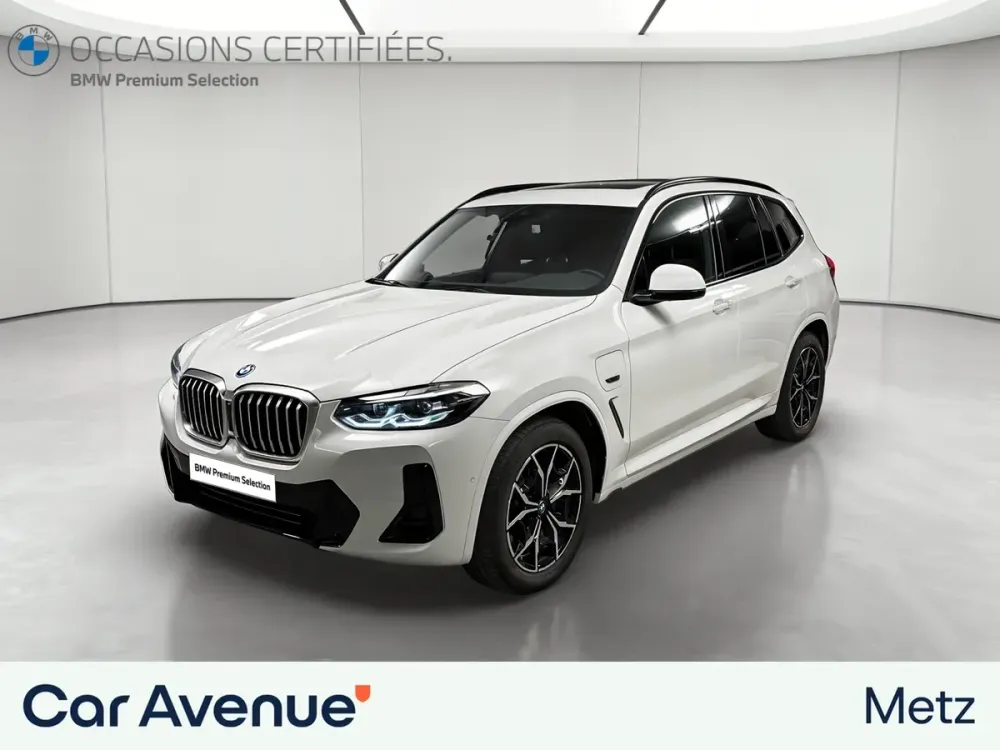 BMW X3 blanc d'occasion