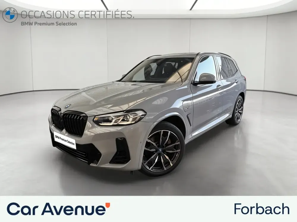 BMW X3 gris d'occasion