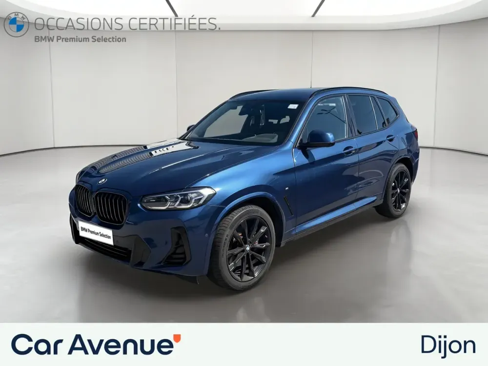 BMW X3 G01 LCI bleu d'occasion
