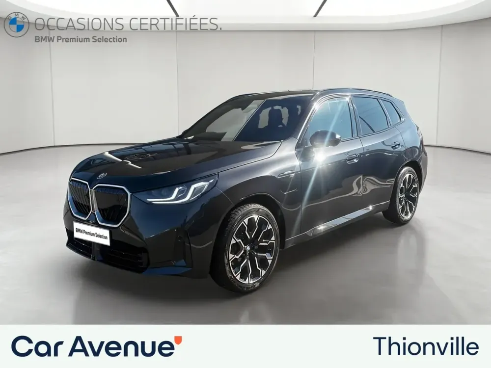 BMW X3 noir d'occasion