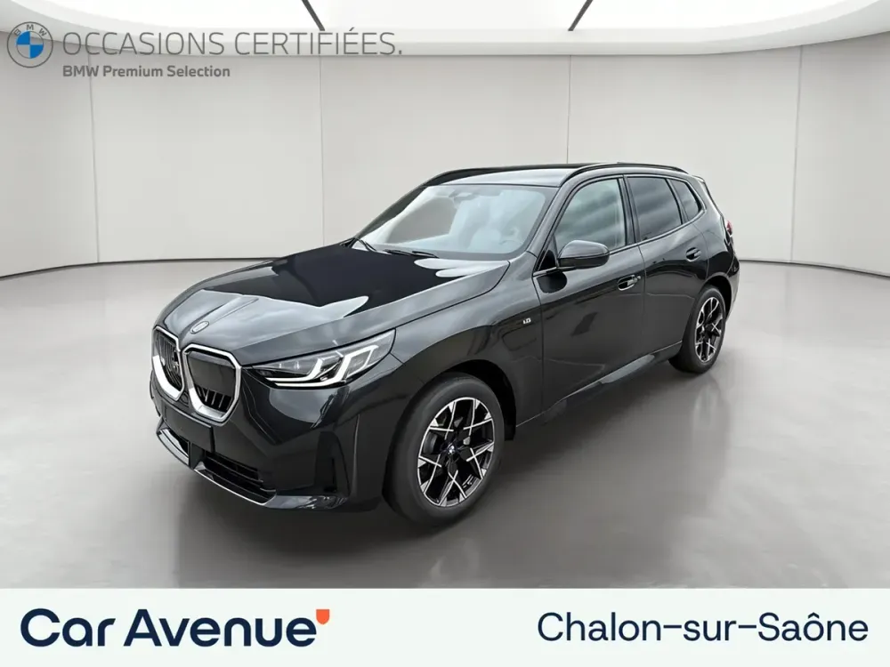BMW X3 noir d'occasion