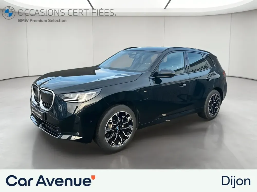 BMW X3 noir d'occasion