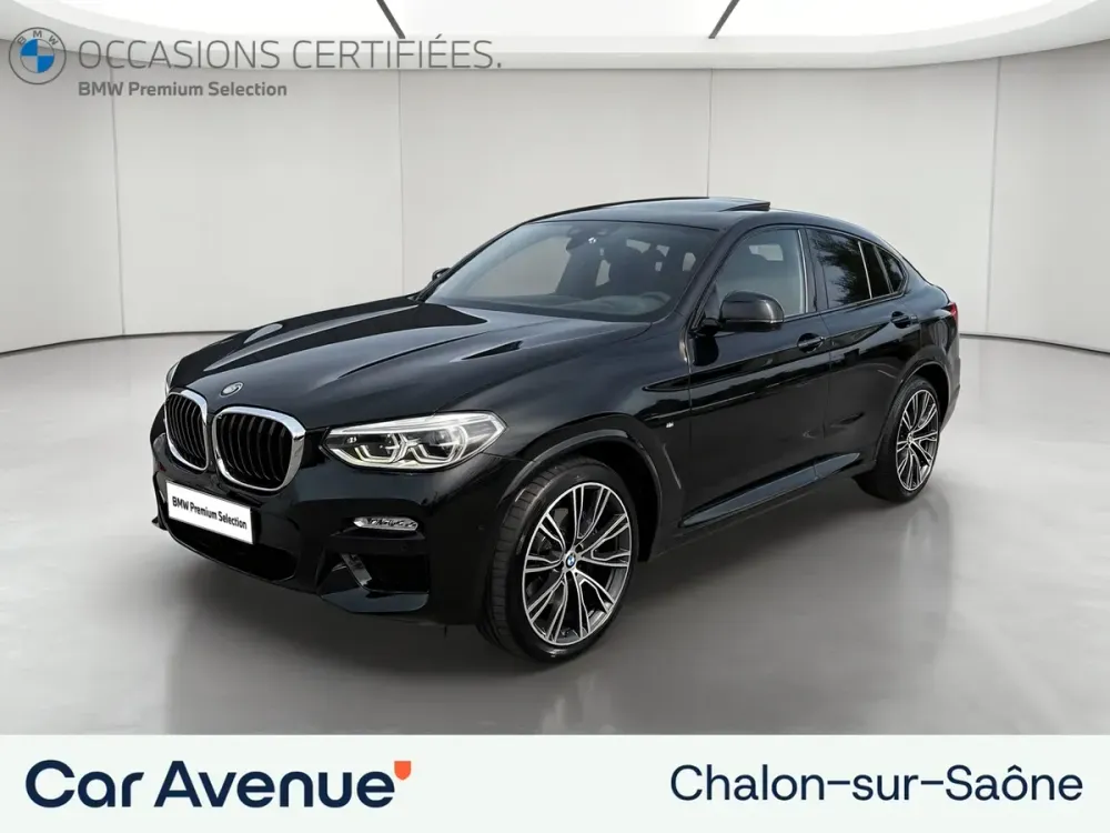 BMW X4 noir d'occasion