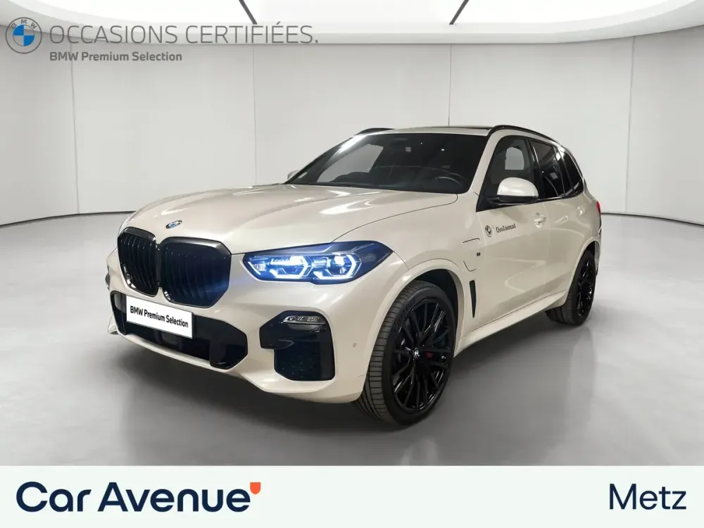 BMW X5 blanc d'occasion