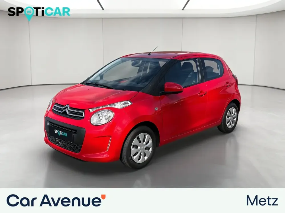 Citroën C1 rouge scarlet d'occasion