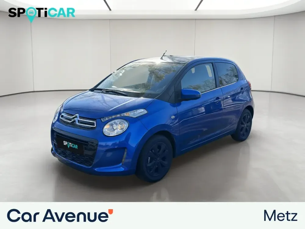 Citroën C1 bleu d'occasion
