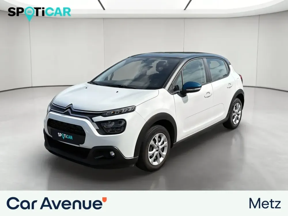 Citroën C3 blanc banquise d'occasion