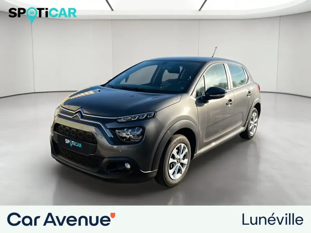Citroën C3 gris platinium (m) d'occasion